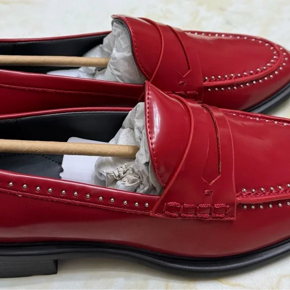 SARTO By Franco Sarto Women’s Red Loafers - Picture 2 of 5
